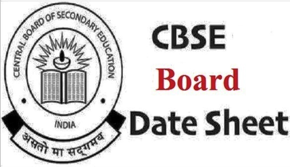 CBSE Board Exams 2019 Date Sheet