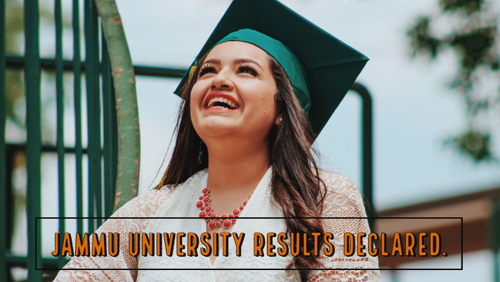 Jammu University Results Declared. 