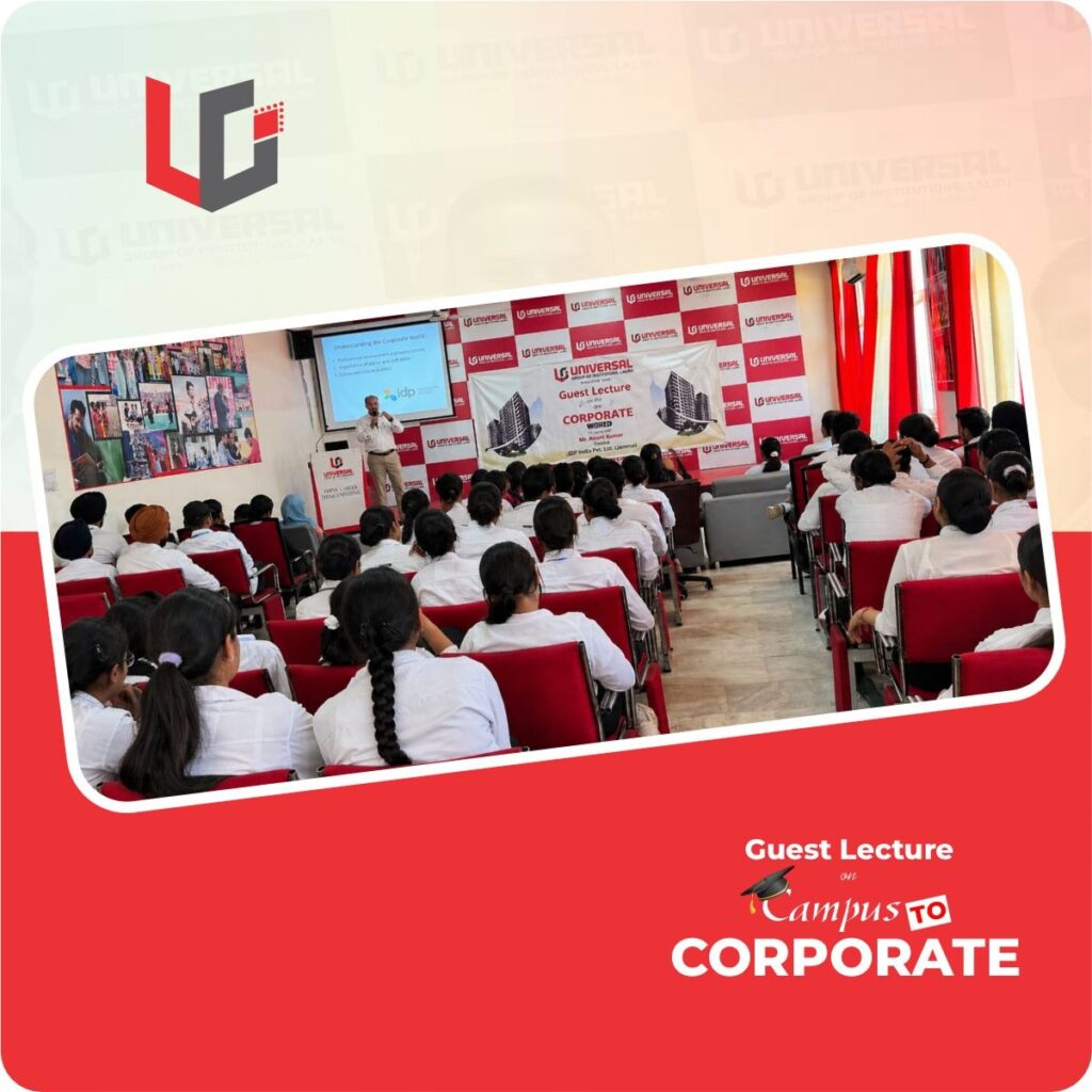 Guest Lecture on Campus to Corporate by IDP