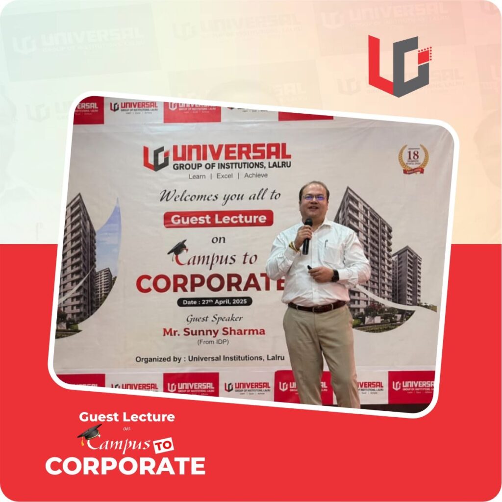 Guest Lecture on Campus to Corporate by IDP